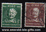 Ireland 1943 Rowan Hamilton Set Of 2 Used