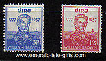 Ireland 1957 Admiral William Brown Mnh Set Of 2