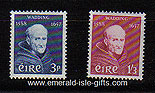 Ireland 1957 Father Luke Wadding Mnh Set Of 2