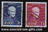Ireland 1957 Father Luke Wadding Used Set Of 2