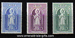 Ireland 1961 St Patrick Mnh Set Of 3