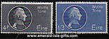 Ireland 1964 Wolfe Tone Bicentenary Set Of 2 Used