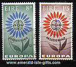 Ireland 1964 Europa Set Of 2 Used