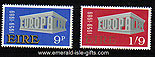 Ireland 1969 Europa Set Of 2 Mnh