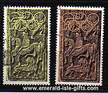 Ireland 1972 Olympic Council Used Set Of 2 - 321/2