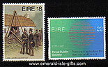 Ireland 1981 Land Law & Rds Anniversaries Mnh Set Of 2
