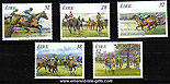 Ireland 1996 Irish Horse Racing Set Of 5 Mnh