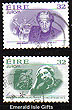 Ireland 1996 Europa: Famous Women Used Set Of 2