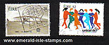 Ireland 1996 Unicef Bru Na Boinne Used Set Of 2