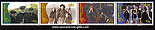Ireland 1996 Irish Cinema Centenary Set Of 4 Mnh Se-ten