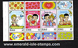 Ireland 1998 Greetings Part 1 Mnh Pane Of 4
