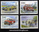 Ireland 2001 Irish Motorsport Jordan Gp Set Of 4 Mnh