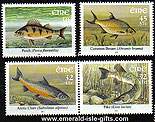 Ireland 2001 Freshwater Fish Set Of 4 Mnh