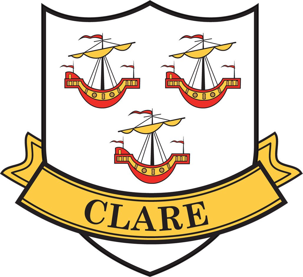 Clare County Embroidered Badge
(Iron or Sew On)