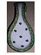 Irish Ceramic Spoon Rest
(Green Shamrock Design)