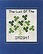 Shamrocks Cross Stitch Greeting
(Greeting Card Kit)