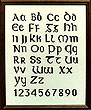 Celtic Alphabet Cross Stitch Chart Pack
(Celtic Cross Stitch)