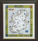 Historical Map Of Ireland Cross Stitch
(Pattern or Kit)
