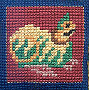 Cat from Book Of Kells Cross Stitch
(Pattern & Kit available)