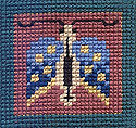 Moth Book Of Kells Cross Stitch
(Pattern & Kit available)
