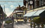 Dun Laoghaire - Dublin - Trams on Georges St
(color)