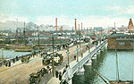 Antrim - Belfast - Queens Bridge
(old colour Irish photo)