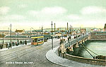 Antrim - Belfast - Queens Bridge
(old colour Irish photo)