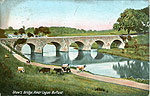 Antrim - Belfast - Shaws Bridge, River Lagan
(old b/w Irish photo)