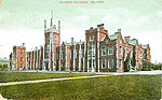 Antrim - Belfast - Queens College
(old colour Irish photo)