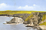 Antrim - Portmoon - Coastal view
(old colour Irish photo)