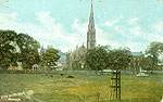 Armagh - Armagh Town - View on the Mall
(old colour Irish photo)