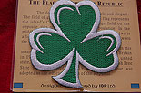 Irish Shamrock Embroidered Badge Patch
(Iron or Sew On)