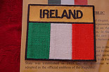 Ireland Tricolor Embroidered Badge Patch
(Iron or Sew On)