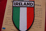 Irish Tricolor Embroidered Badge Patch
(Iron or Sew On)
