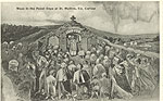 Carlow - St Mullins - Penal Days Mass
(old b/w Irish photo)