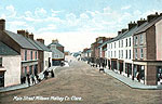 Clare - Miltown Malbay - Main St
(old b/w Irish photo)