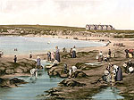 Donegal - Bundoran - A day at the beach
(old Irish photo in colour)