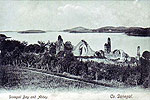 Donegal - Bay and Abbey old photo
(vintage Irish print)