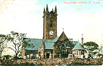 Down - Donaghadee - Donaghadee Church
(old colour Irish photo)