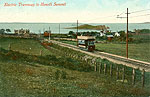 Dublin North - Howth - Electric Tramway to Howth Summit
(old colour Irish photo)