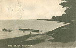 Dublin North - Malahide - The Beach
(old b/w Irish photo)