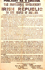 The Rising Proclamation
(1916 Easter Rising)