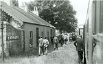 Kildare - Carbury - Railway Station
(old b/w Irish photo)