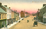Kildare - Naas - Main St South
(old colour Irish photo)