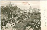 Laois - Abbeyleix - Market Day
(old b/w Irish photo)