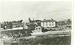 Leitrim - Carrick-On-Shannon - Town view
(old b/w Irish photo)