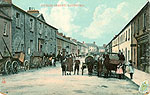 Longford - Longford Town - Dublin Street
(old colour Irish photo)