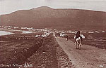 Mayo - Dooagh Village in Achill - old print
(vintage Irish photo)