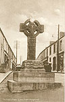 Meath - Kells - The Cross of Kells, Cross Street
(old b/w Irish photo)