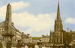 Monaghan - Monaghan Town - Church Square
(old colour Irish photo)